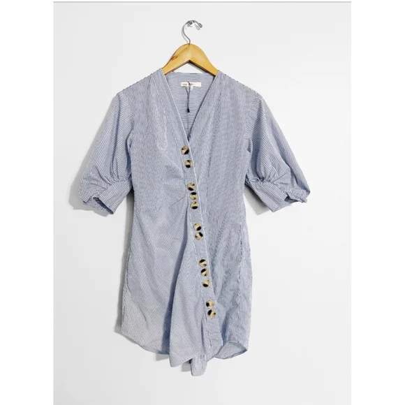 Tibi Jones Striped Mini Dress - Picture 2 of 7